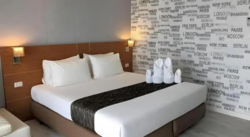 Bed in Tanzeno Hotel Bed in Tanzeno Hotel
