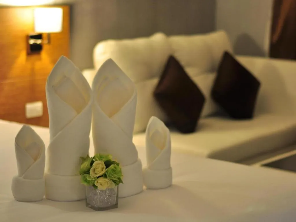 Bed in Tanzeno Hotel