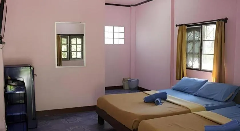 Bed in Sea Breeze Resort