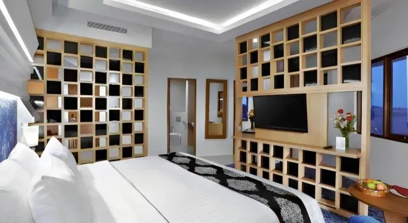 Bed in CK Tanjungpinang Hotel and Convention Centre Bed in CK Tanjungpinang Hotel and Convention Centre