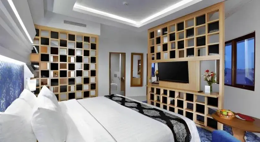 Bed in CK Tanjungpinang Hotel and Convention Centre Bed in CK Tanjungpinang Hotel and Convention Centre