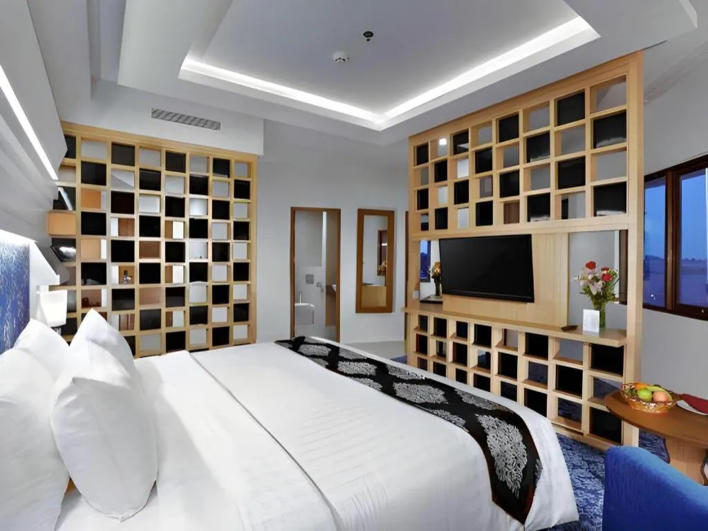 Bed in CK Tanjungpinang Hotel and Convention Centre