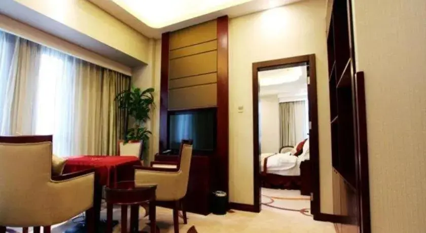 Bed in GreenTree Eastern Zigong Huashang International City Huichuan Road Hotel Bed in GreenTree Eastern Zigong Huashang International City Huichuan Road Hotel