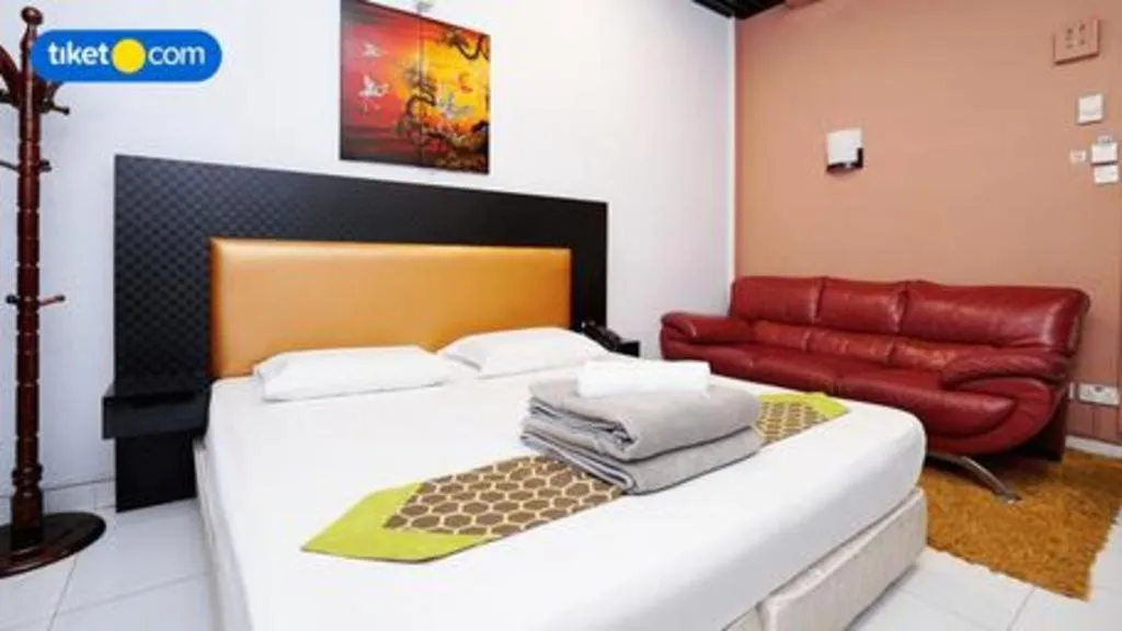 Bed in Lai Ming Hotel Cosmoland