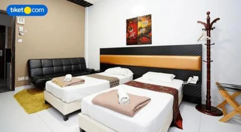 Bed in Lai Ming Hotel Cosmoland