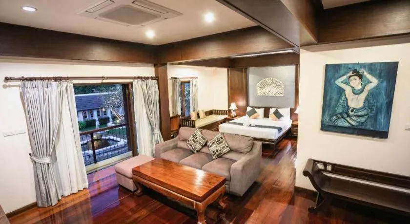 Bed in Wiangkaew Hotel