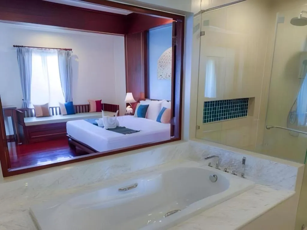 Bed in Wiangkaew Hotel