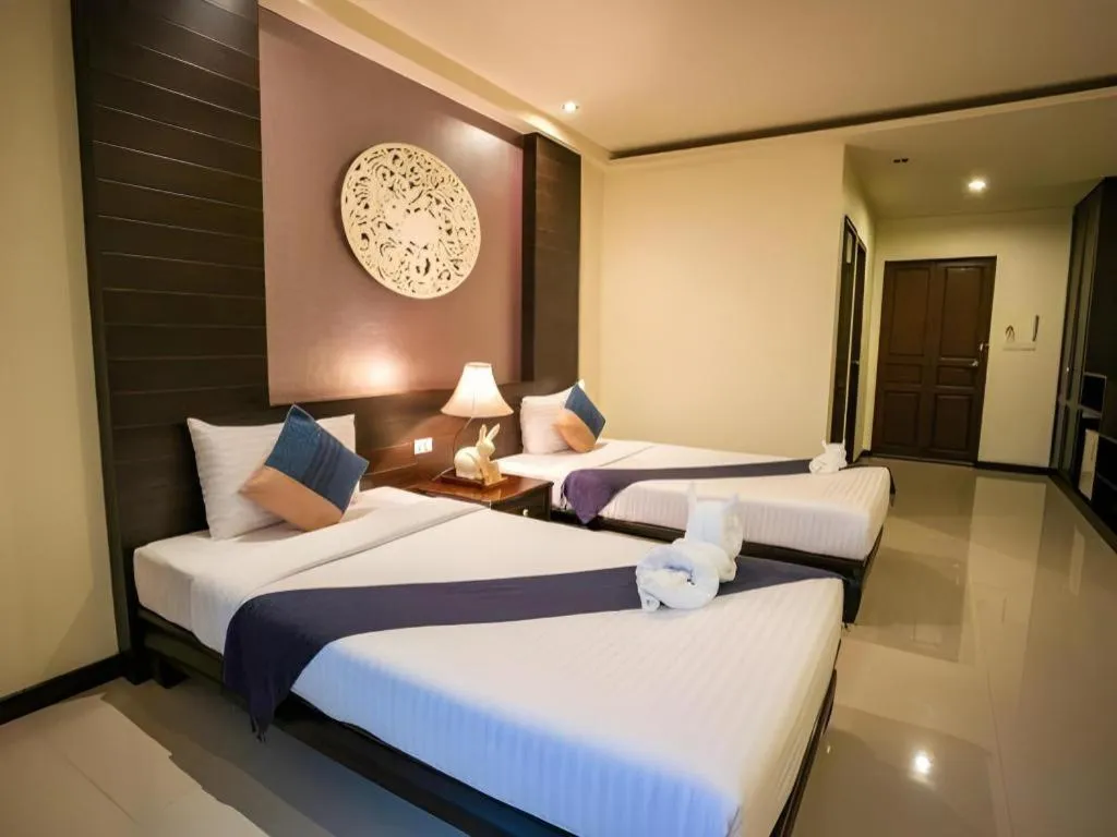 Bed in Wiangkaew Hotel
