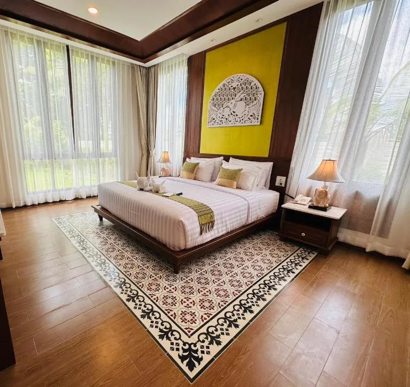 Bed in Wiangkaew Hotel