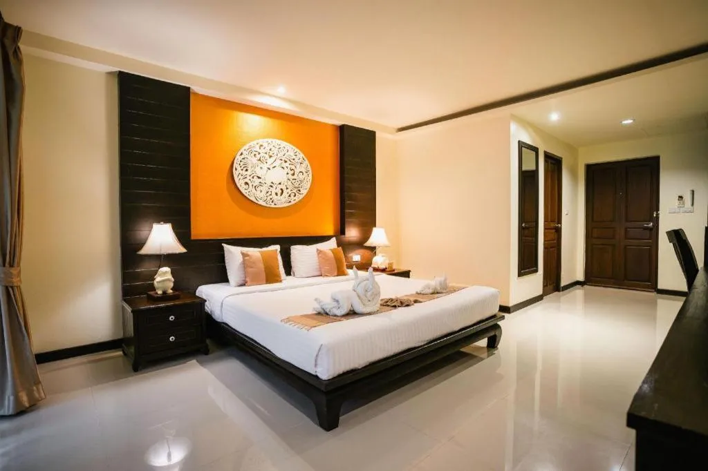 Bed in Wiangkaew Hotel