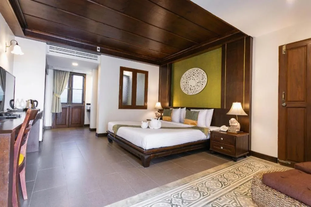 Bed in Wiangkaew Hotel