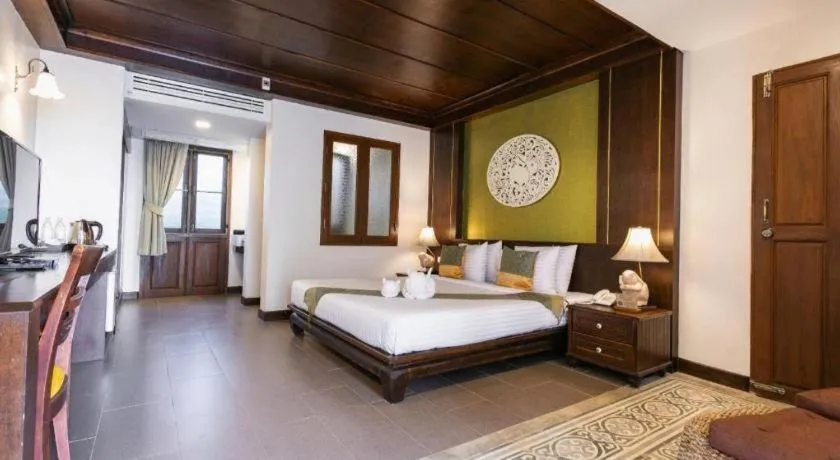 Bed in Wiangkaew Hotel