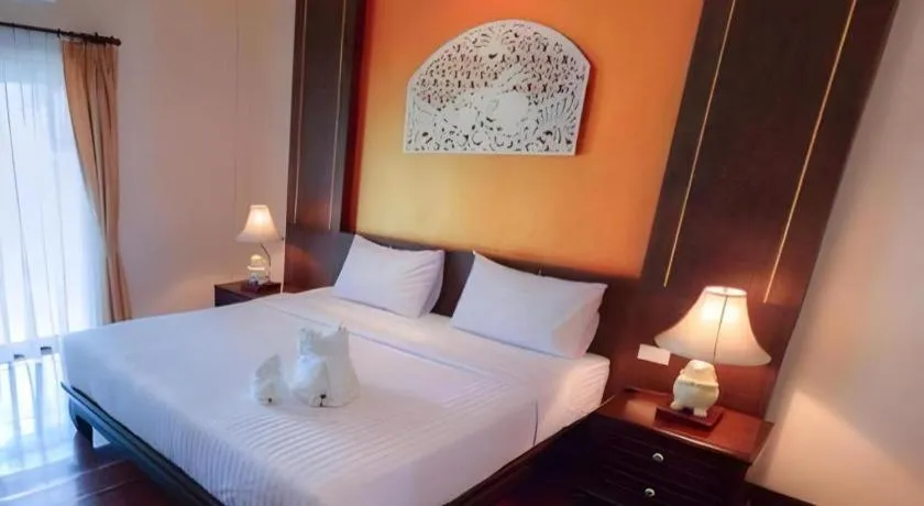 Bed in Wiangkaew Hotel