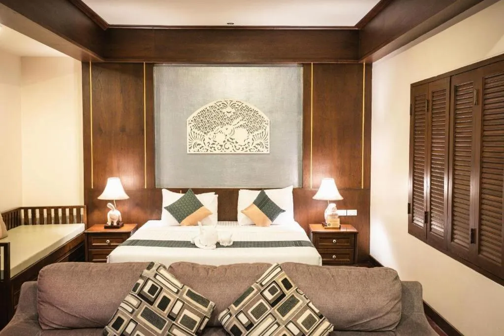 Bed in Wiangkaew Hotel