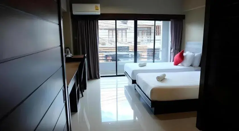 Bed in Wsotel Hotel Bed in Wsotel Hotel