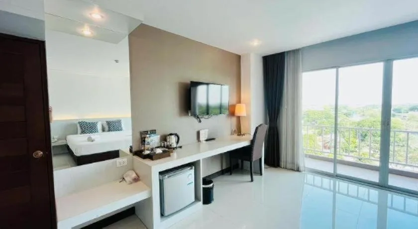 Bed in Chaisaeng Villa