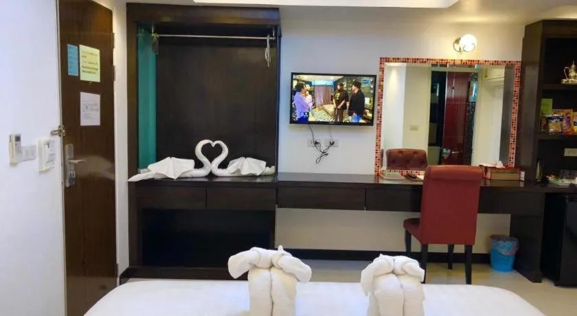 Bed in Samranchaykhong Hotel