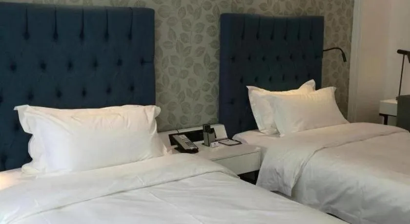 Bed in Shanghai Jinchen Hotel