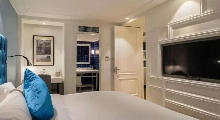 Bed in Shanghai Jinchen Hotel Bed in Shanghai Jinchen Hotel