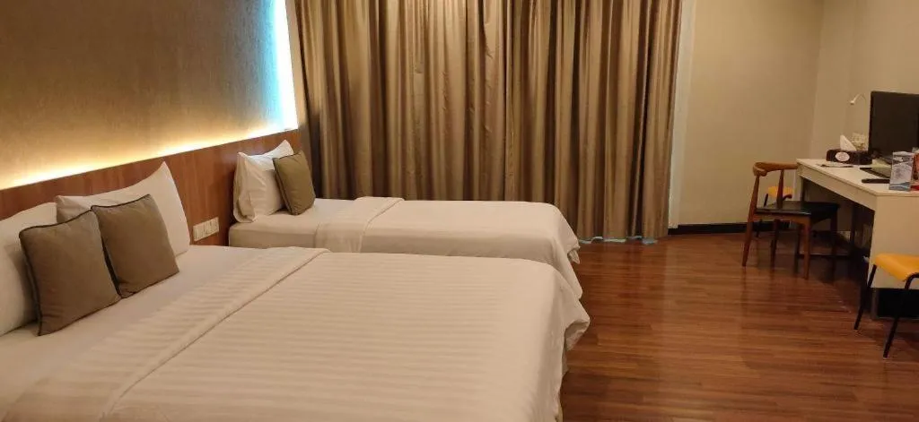 Bed in Hotel 61 Medan