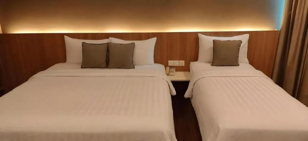 Bed in Hotel 61 Medan