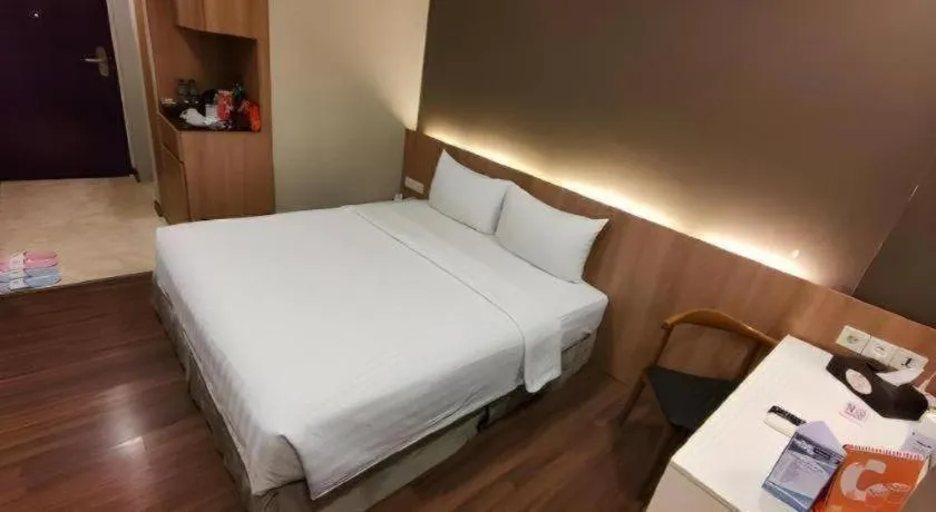 Bed in Hotel 61 Medan