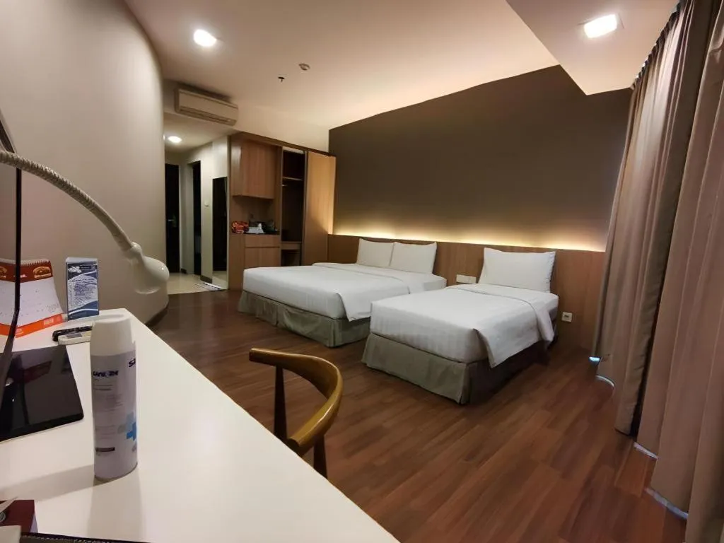 Bed in Hotel 61 Medan