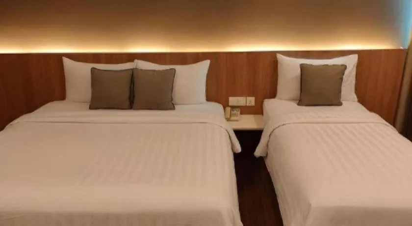 Bed in Hotel 61 Medan