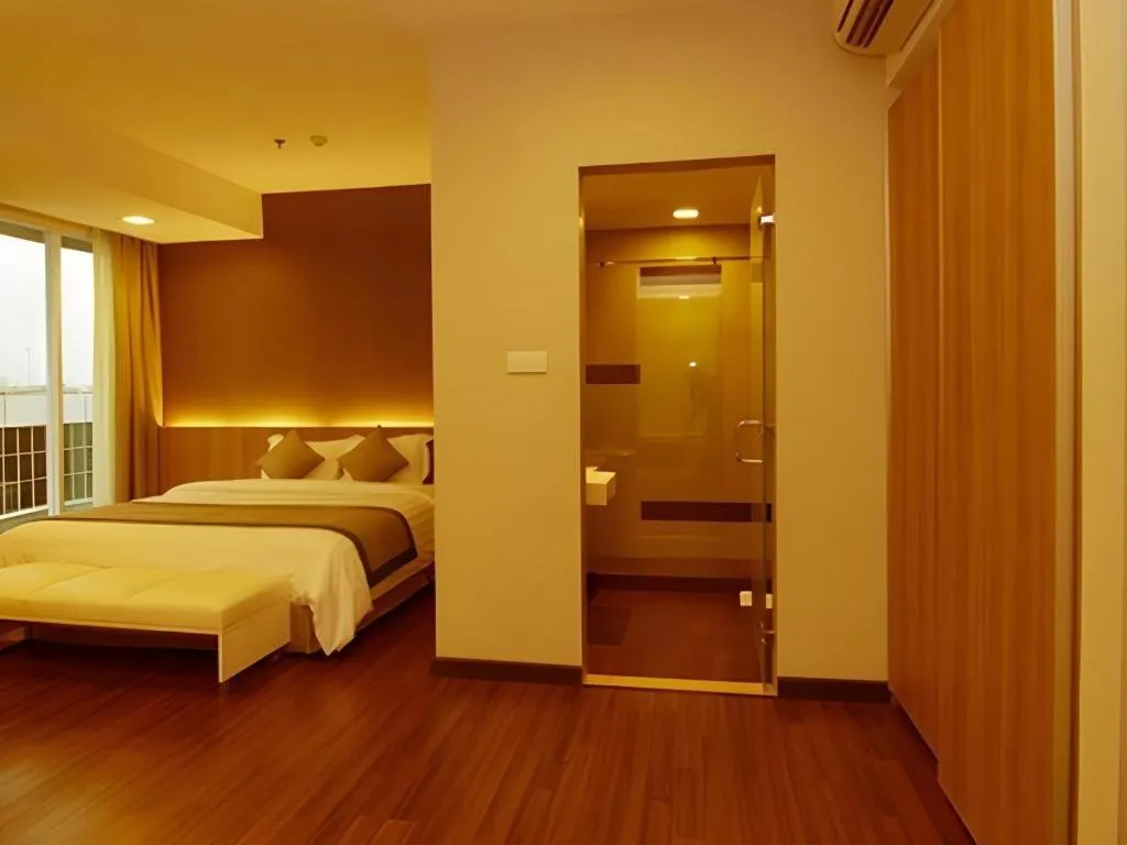 Bed in Hotel 61 Medan