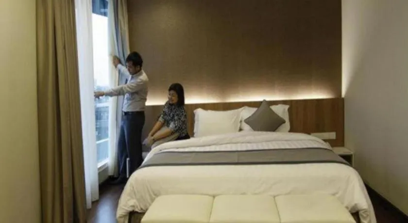 Bed in Hotel 61 Medan