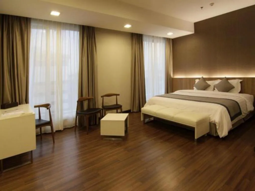 Bed in Hotel 61 Medan