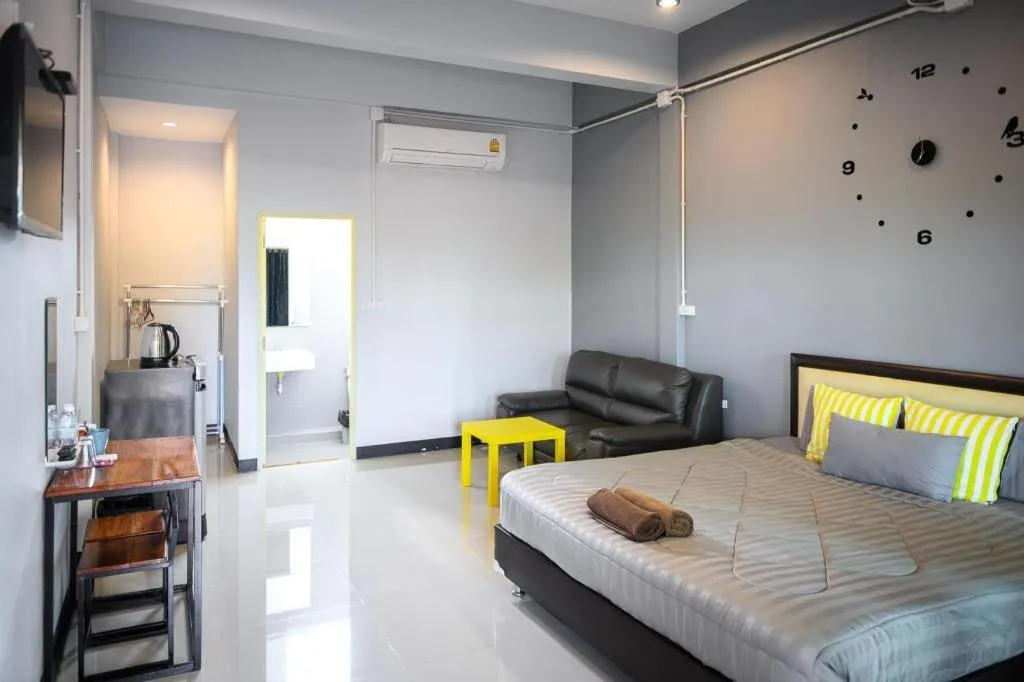 Bed in Nithra Ratree Hotel