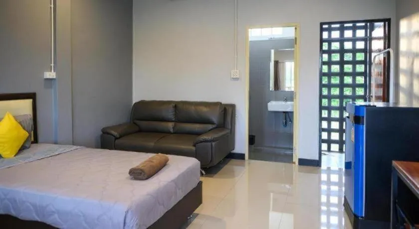 Bed in Nithra Ratree Hotel