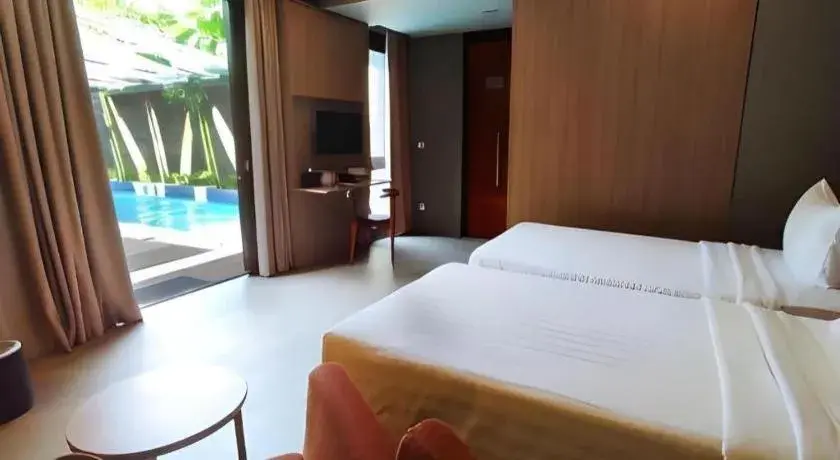 Bed in Gammara Hotel Makassar Bed in Gammara Hotel Makassar