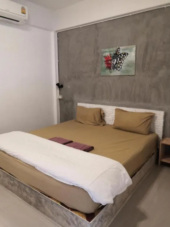 Bed in The Lighthouse Resort at Chanthaburi