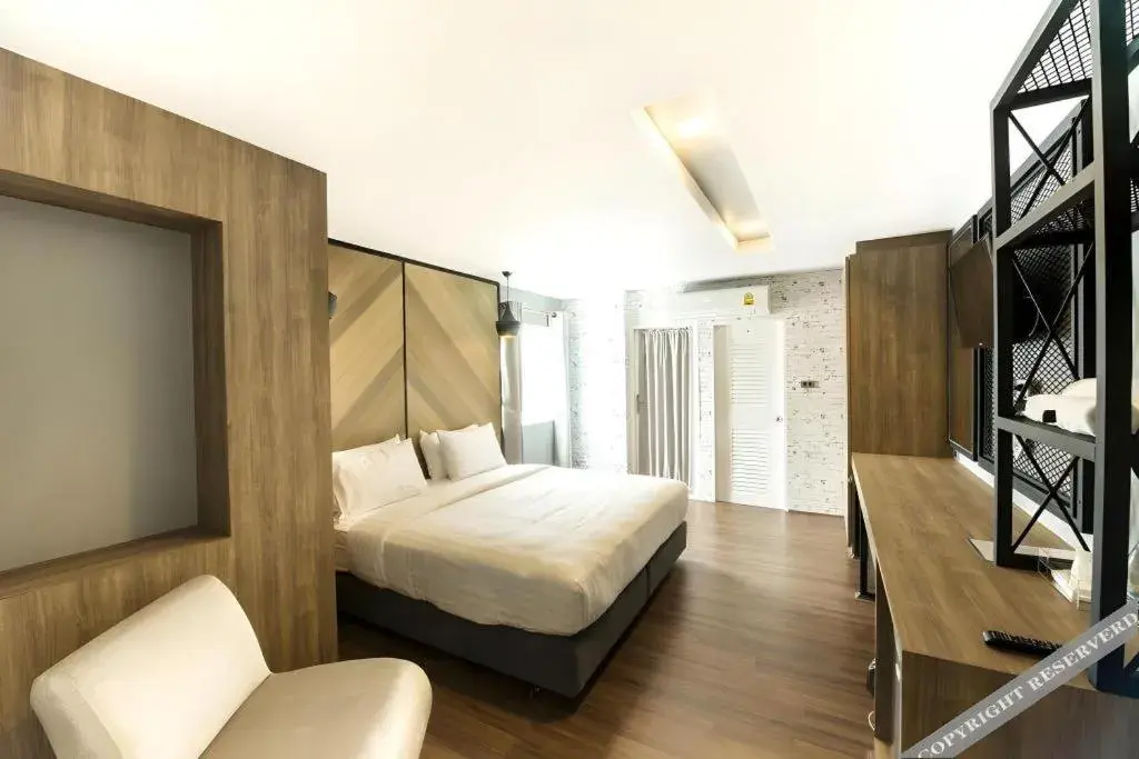 Bed in The Circle Hotel Bed in The Circle Hotel