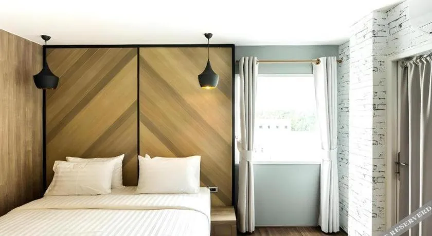 Bed in The Circle Hotel