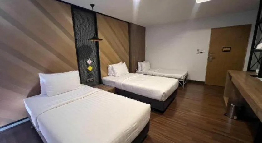 Bed in The Circle Hotel