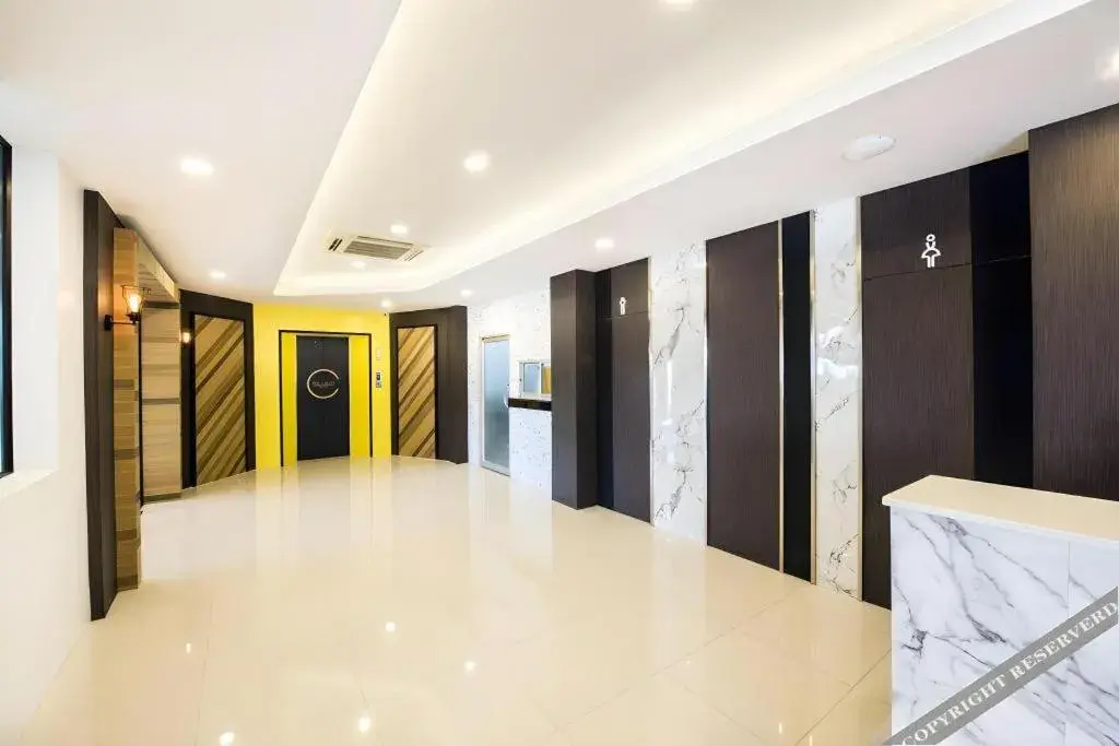 Bed in The Circle Hotel Bed in The Circle Hotel