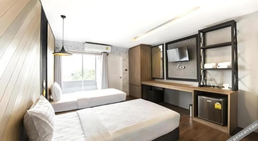 Bed in The Circle Hotel