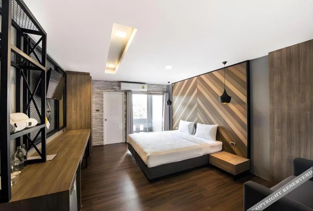 Bed in The Circle Hotel