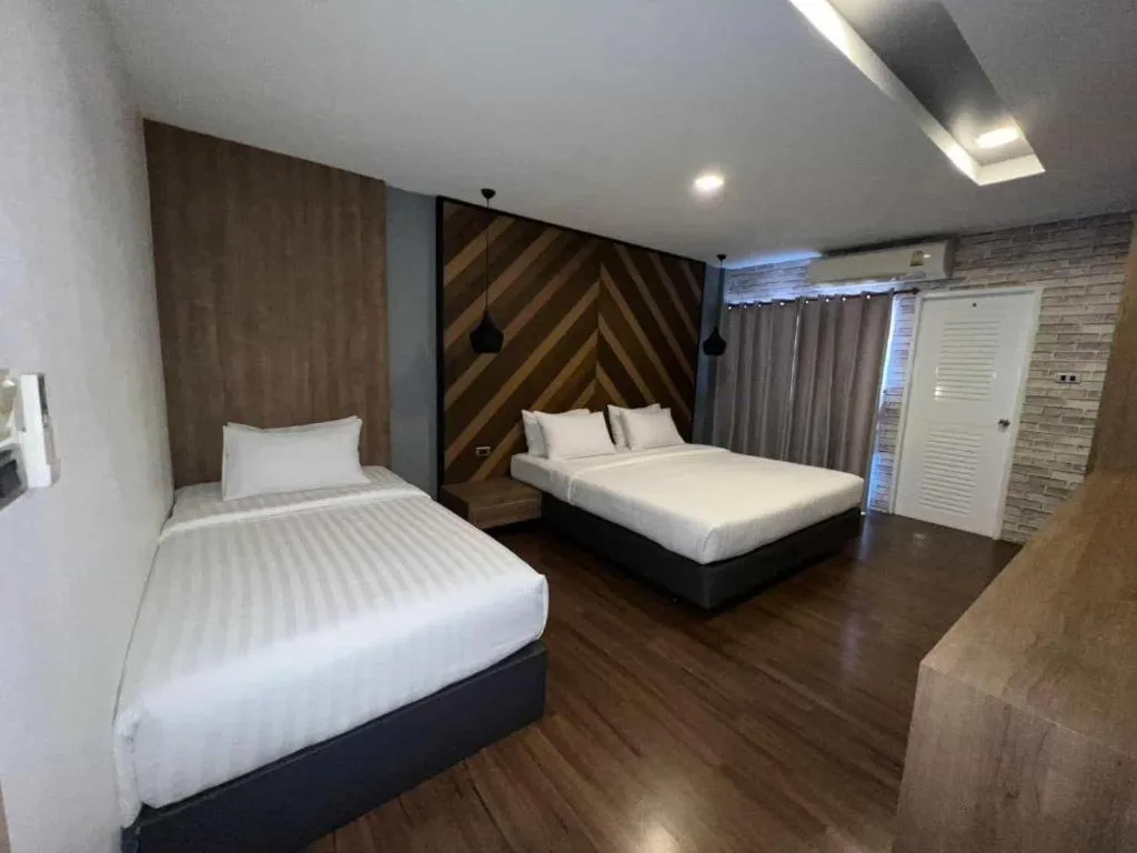 Bed in The Circle Hotel