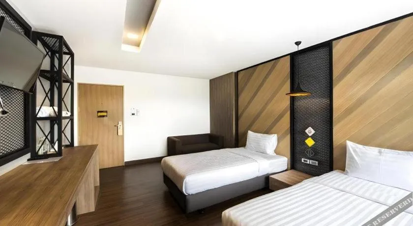 Bed in The Circle Hotel