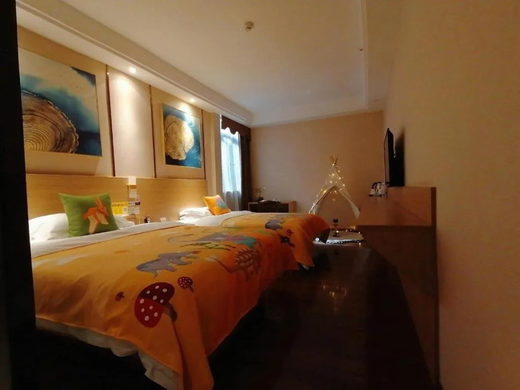 Bed in T Social Hotel Guangzhou Railway Station Branch