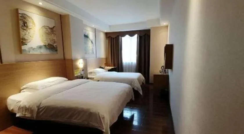 Bed in T Social Hotel Guangzhou Railway Station Branch