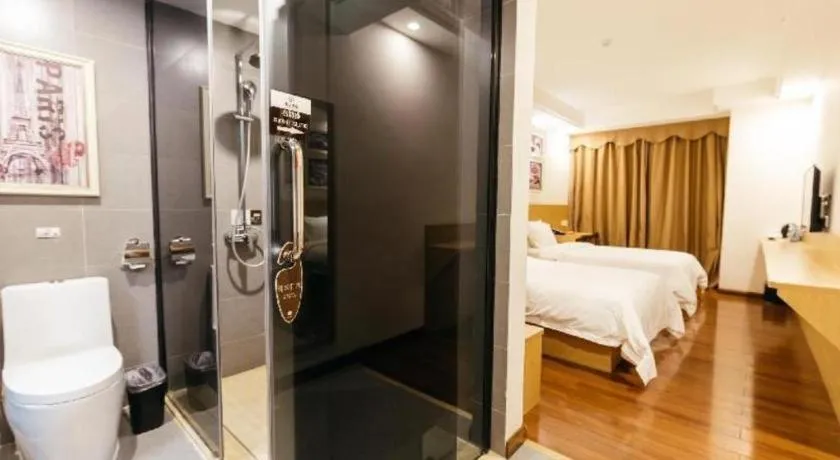 Bed in T Social Hotel Guangzhou Railway Station Branch