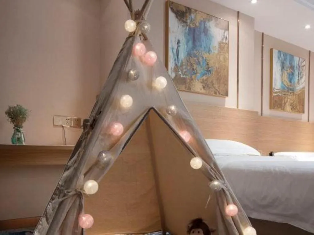 Bed in T Social Hotel Guangzhou Railway Station Branch