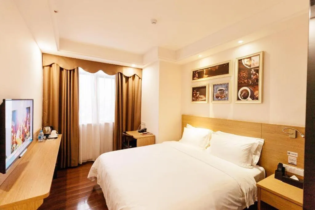 Bed in T Social Hotel Guangzhou Railway Station Branch