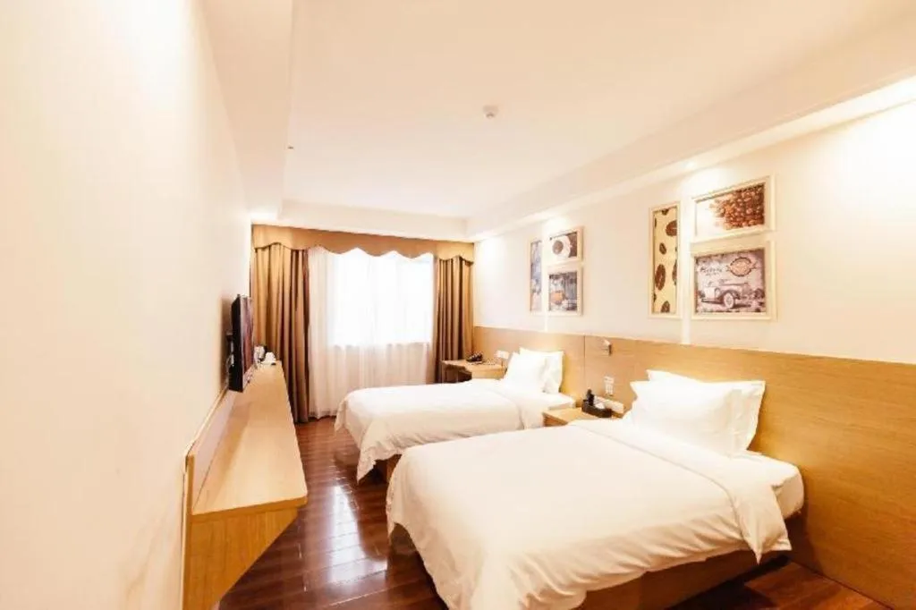 Bed in T Social Hotel Guangzhou Railway Station Branch