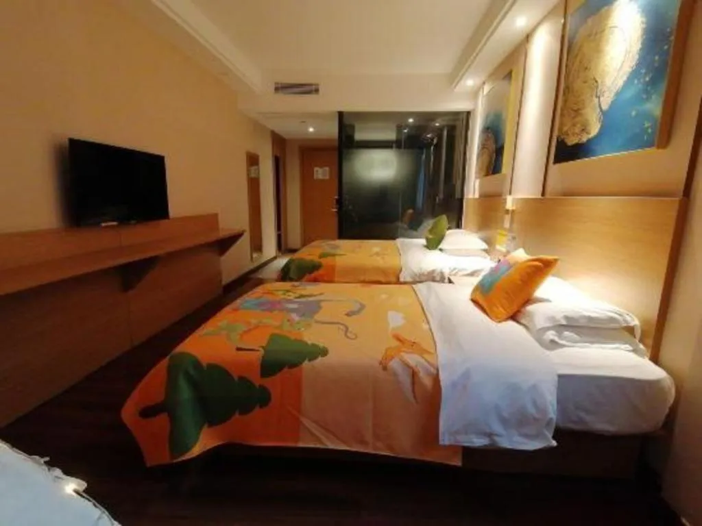 Bed in T Social Hotel Guangzhou Railway Station Branch